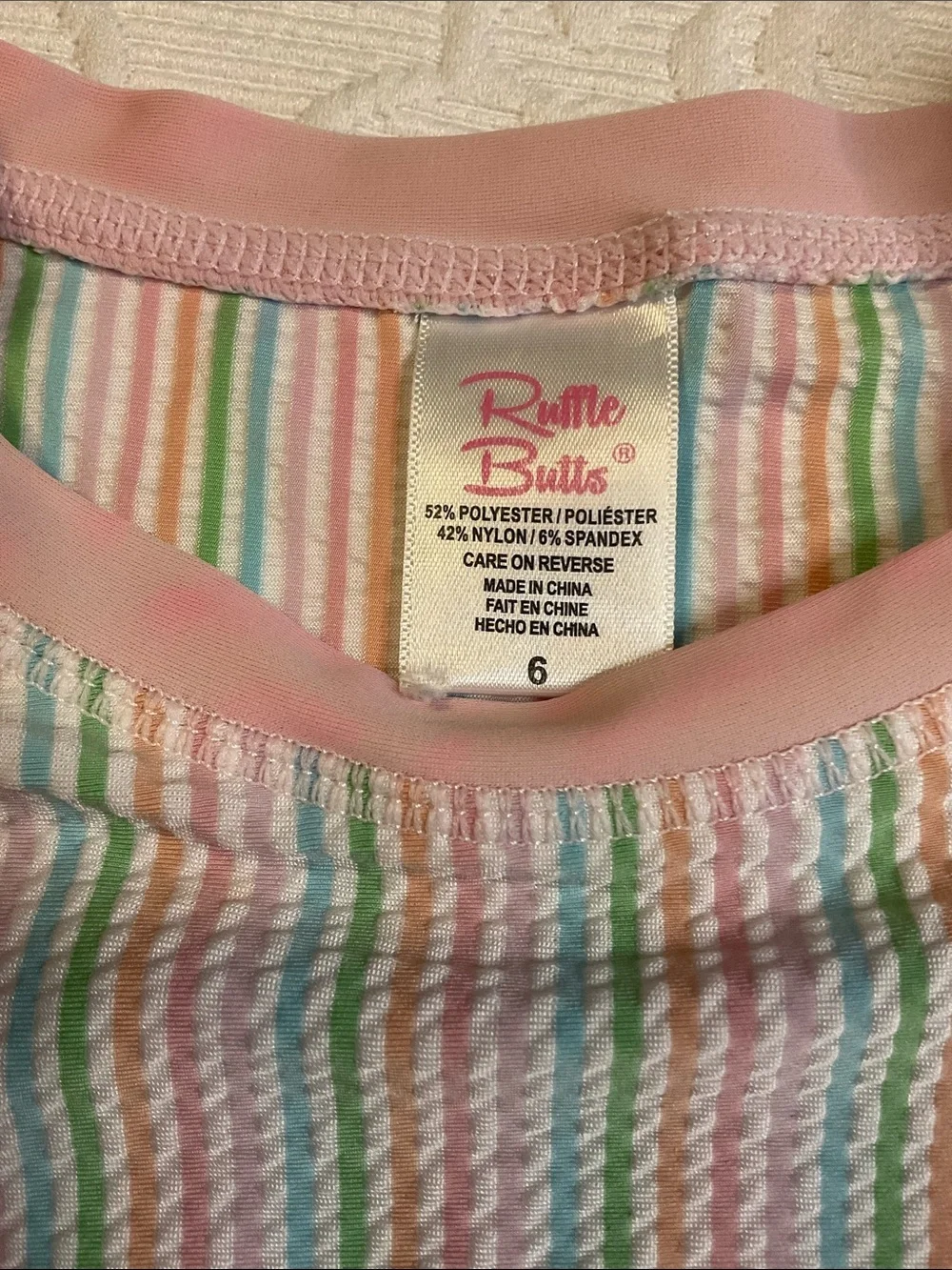 Ruffle Butts two piece